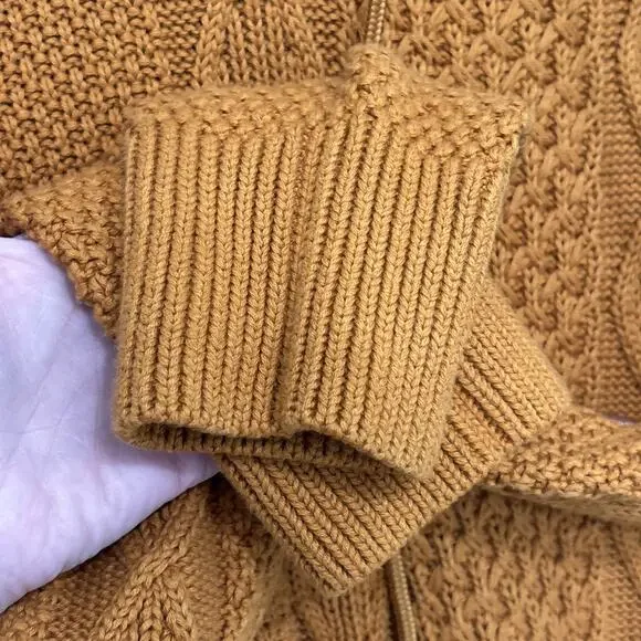 L.L. Bean Women's Cowl Neck Sweater - Rust - Picture 9 of 9